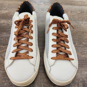 NWOT P448 White Sneakers size 39